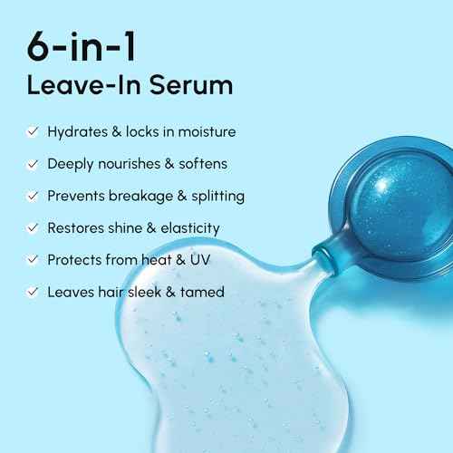 MAREE Hair Oil for Frizzy - Hair Vitamins Keratin Styling Capsules with Jojoba & Argan Oil - Anti Frizz Serum for Women Heat Protectant - Frizzy, Damaged, Dry & Curly - Gotas & Aceite Para el Cabello