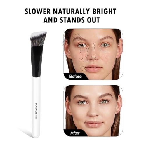 MAANGE 3-Piece Professional Makeup Brush Set for Flawless Application