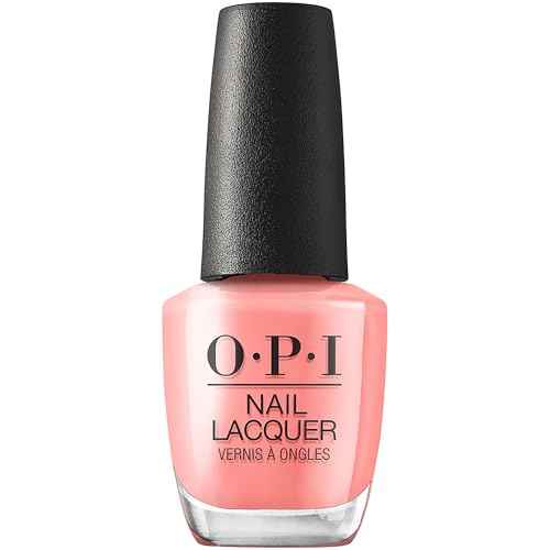 OPI Nail Lacquer Nail Polish | Opaque Bright Orange Cr?me Chip Resistant Nail Polish | Fast Drying, Streak Free