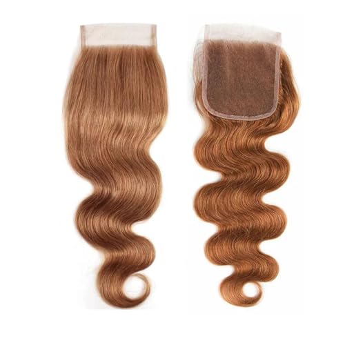Light Brown Lace Closure 4x4 HD Swiss Lace Virgin Hair