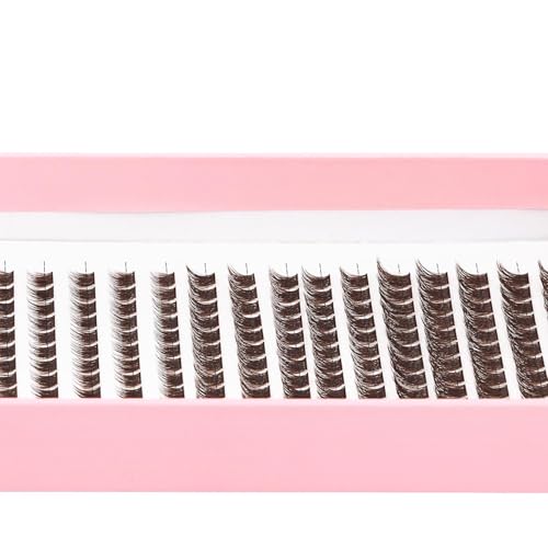 D Curl Cluster Lashes 180pc Black Eyelash Extensions
