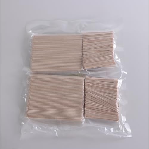 Salon-Grade Birch Wood Wax Applicator Sticks ? 3 Styles 500-Pack Splinter-Free Spatulas for Body, Face & Brows