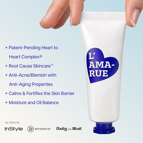 L'AMARUE Eczema Relief Cream | Oil-Balancing Acne & Scar Cream | Helps Improve Psoriasis, Rosacea & Dermatitis Prone, Dry Skin | Root Cause Skincare¢â in an Effortless Do-All Essential 1.7oz