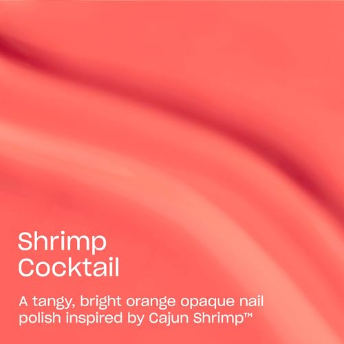 OPI Cajun Shrimp Nail Lacquer - Bold Orange Crème Polish