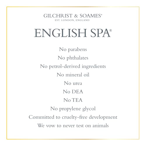 Gilchrist & Soames English Spa Shower Gel and Body Wash - 15.5oz - Citrus and Herbal Notes, Gently Cleansing, Zero Parabens, Sulfates, and Phthalates