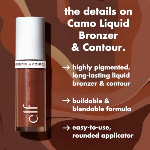 e.l.f. Camo Liquid Bronzer & Contour Light 3 - Natural Sun-Kissed Glow