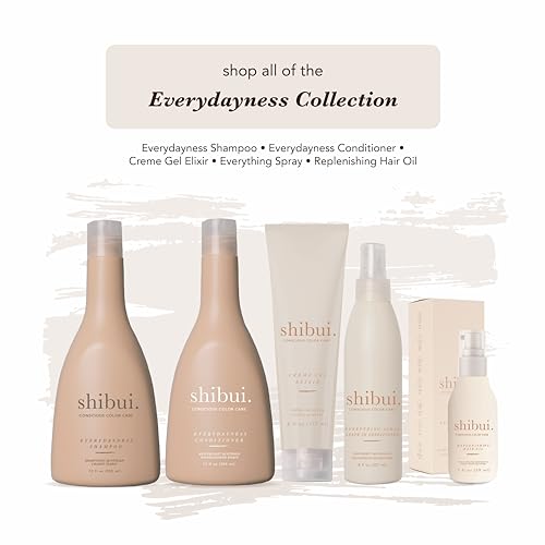 SHIBUI Rose Water & Saké Hair Shampoo - Gentle Daily Color Protection
