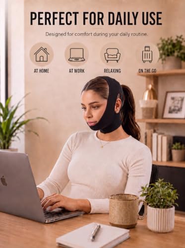 Shape Concept 301 Double Chin Strap | High Compression Neck Band