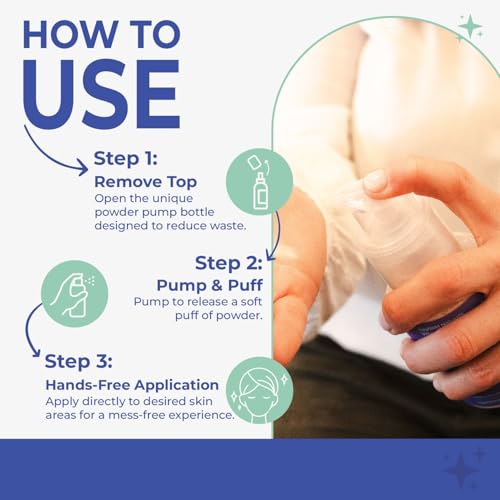 Talc-Free Dusting Powder - Plant-Based Post-Shave Relief