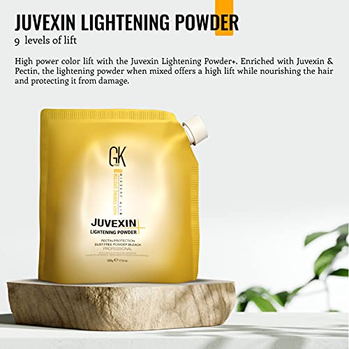 GK HAIR Blue Lightening Powder 17.6oz - 9 Levels Lift