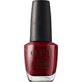 OPI Como se Llama? Opaque Dark Red Nail Polish - Long Lasting Crème Finish