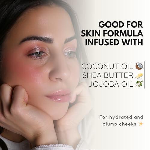 Stellar Cheeks Cream Blush, Long-lasting, Lightweight Formula for Cheeks, Lips & Eyes, Infused with Coconut & Jojoba, Blush Him