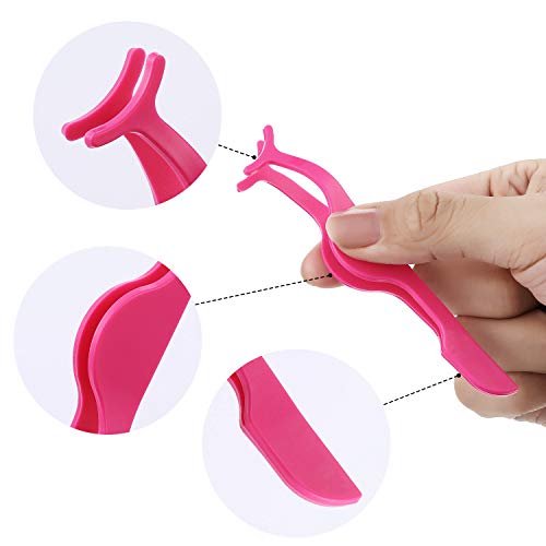 42-Piece Eyelash Applicator Tool Set with Tweezers & Removal Clips