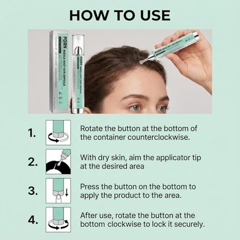 PDRN Reedle Shot Hair Ampoule for Thinning Hair - 15ml