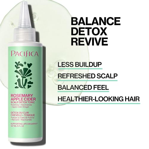 Pacifica Scalp Detox Tonic - Exfoliating Scalp Treatment with AHA & BHA