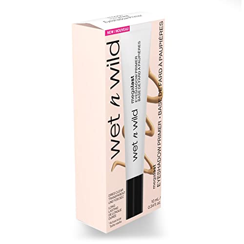 Wet n Wild Eyeshadow Primer - Lightweight, Vitamin E Infused, 0.03 Ounce