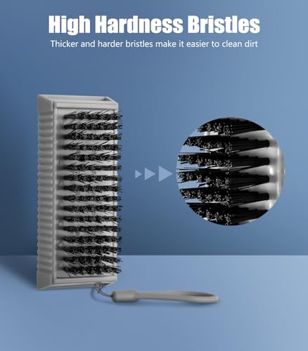 Heavy Duty Nail Brushes for Deep Cleaning Fingernails - 2 Pack