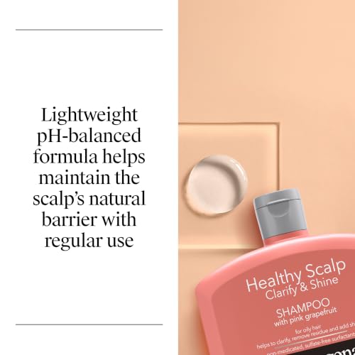 Neutrogena Healthy Scalp Clarify & Shine Shampoo, Pink Grapefruit - 12 fl oz