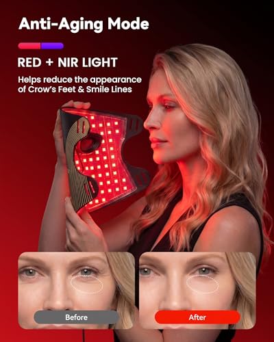 FDA-Cleared LED Face Mask for Acne & Wrinkle Care - MICEYLIVE