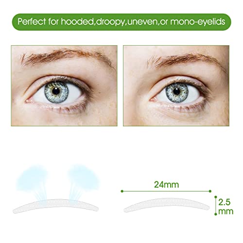 656 Pcs Invisible Slim Double Eyelid Tapes - Waterproof & Breathable