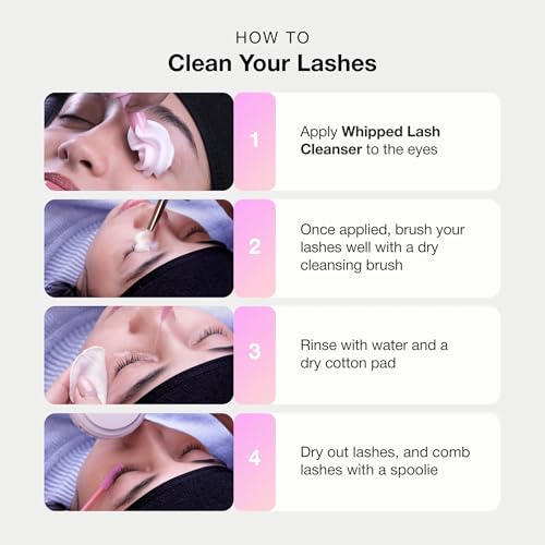 CURACORO Whipped Lash Extension Shampoo 100ml