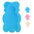 Baby Bath Sponge Cushion Mat - Soft PU Foam Support Pad