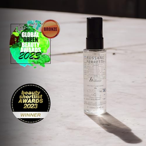 Rossano Ferretti Brillante Protect & Shine Hair Oil with UV Protection 3.4 Fl Oz
