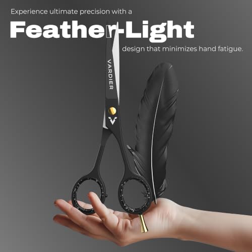 6.5" Professional Hair Cutting Scissors - Stainless Steel Barber Shears