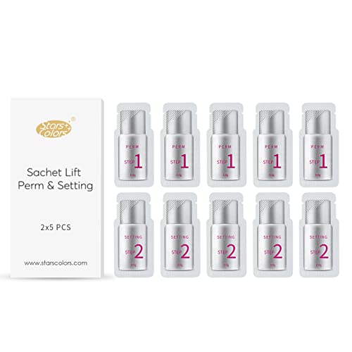Eyelash Perm Kit with Lash Lift Lotion - 10 Sachets