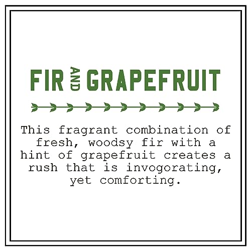 BARR-CO. Hand Soap Refill ? Natural Liquid Soap with Moisturizing Botanicals, Vegan & Plant-Based, Refreshing Citrus & Balsam Scent, for Kitchen & Bathroom, Fir & Grapefruit 32fl oz