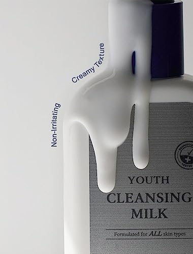 MIZON Youth Cleansing Milk 200ml - Gentle Face Cleanser