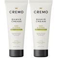 Cremo Sage & Citrus Shave Cream,Astonishingly Superior Ultra-Slick Shaving Cream for Men,Fights Nicks,Cuts and Razor Burn,6 Fl Oz,(Pack of 2)
