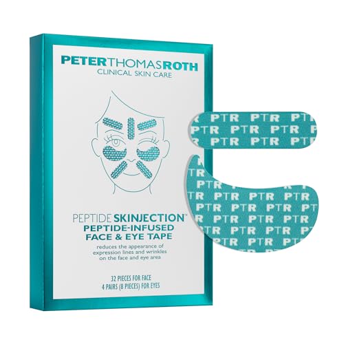 Peter Thomas Roth Peptide Skinjection Face & Eye Tape for Wrinkles & Aging Skin