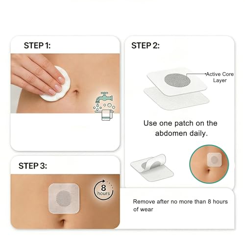 Discreet Body Patches All-Day Comfort, 90 Count (3 Box)