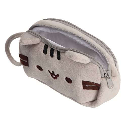Kitten Motif Toiletry Bag, Cute, Stylish, Soft Canvas, Versatile, Cat Makeup Bag for Outings, Travel, Office