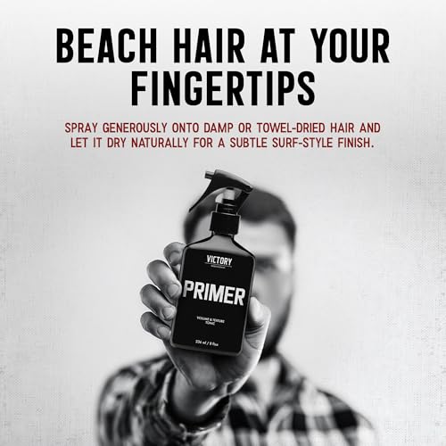 Sea Salt Hair Thickening Spray for Men | Victory Primer