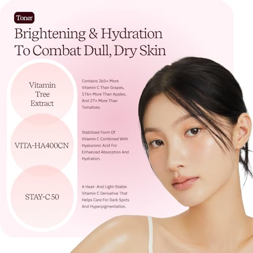 ByUR Vita Giving Brightening & Hydrating Toner with Vitamin C & Hyaluronic Acid