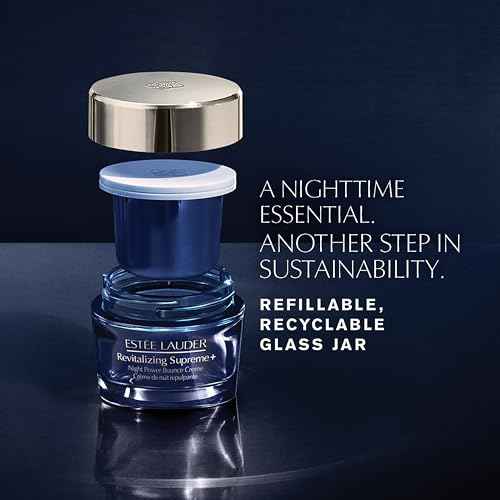 Est?e Lauder Revitalizing Supreme+ Night Power Bounce Cream | Face Moisturizer with Peptides | Firms, Lifts & Plumps Skin