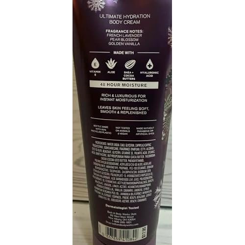 Bath & Body Works Women's Moonlit Goddess Ultimate Hydration Body Cream 8 Ounces Pack of 2