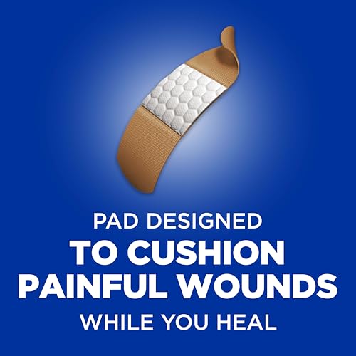 BAND-AID Flexible Fabric Adhesive Bandages - 100 Count Assorted Sizes
