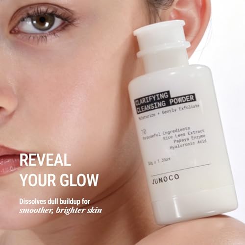 JUNO & Co. JADE Enzyme Cleansing Powder – Powder-to-Foam Cleanser