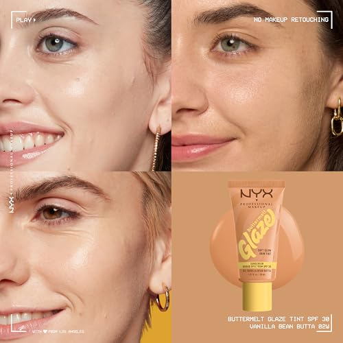 NYX Buttermelt Glaze Skin Tint SPF 30 - 02 Vanilla Bean