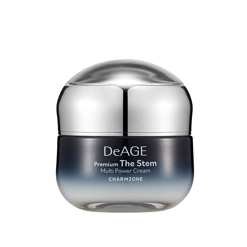 CHARMZONE DeAge Premium The Stem Multi-Power Cream –Marine Stem Cell Healthy Cell Support Plant-Based Rejuvenating Skin Anti-Wrinkle Korean Skincare (1.69 fl.oz / 50ml)