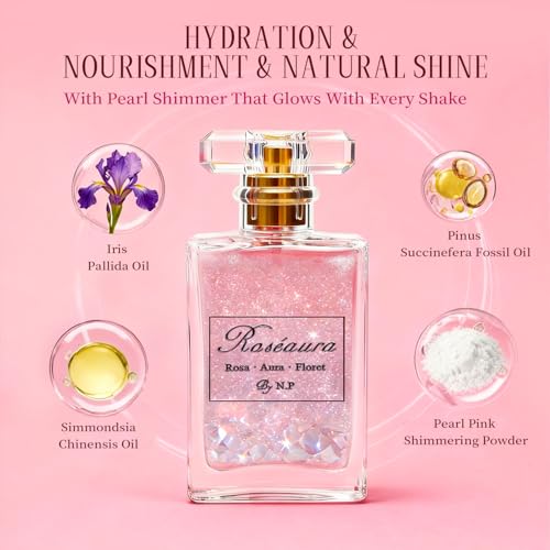 2-in-1 Hair Perfume Oil & Leave-in Serum with Jojoba - 1.7 Fl Oz
