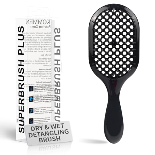 Mejglrc Detangling Brush for Wet & Dry Hair - Lightweight & Antistatic