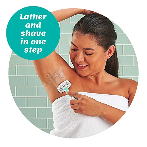 Disposable Razors for Women with Aloe - 3 Count, Sensitive Skin