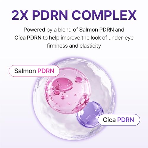 CENTELLIAN 24 360 Shot PDRN Glowing Eye Patch (6 Sets, 12ea) ? Instant Depuffing & Dark Circle Revitalizing Hydrogel Under Eye Patches with PDRN, Retinol & Glutathione, Cooling Eye Bags Treatment
