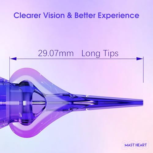 Mast Heart Tattoo Needle Cartridges 20-Pack Mixed Fine Line Set