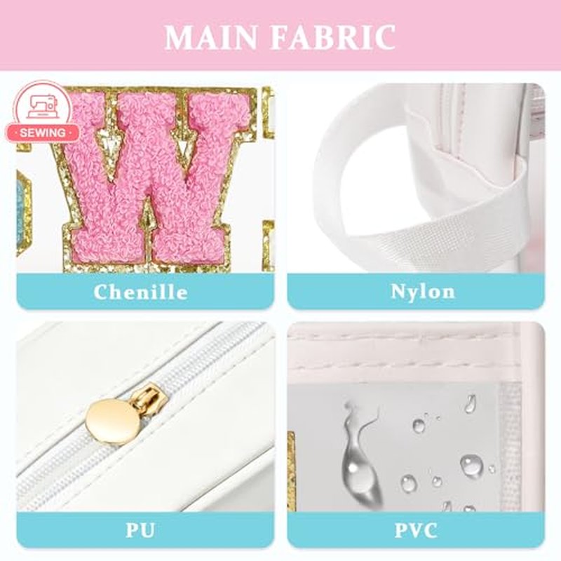 Clear Swim Bag Organizer for Women Teen Girls Waterproof
