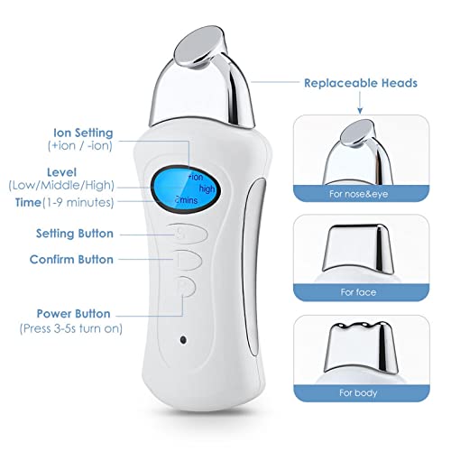 Electric Facial Lifting Machine Handheld Galvanic Spa Skin Tightening